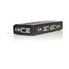 StarTech.com 4 portu melns USB KVM slēdža komplekts ar kabeļiem un audio