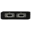 StarTech.com 2 portu melns USB KVM slēdža komplekts ar audio un kabeļiem