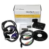 StarTech.com 2 portu melns USB KVM slēdža komplekts ar audio un kabeļiem