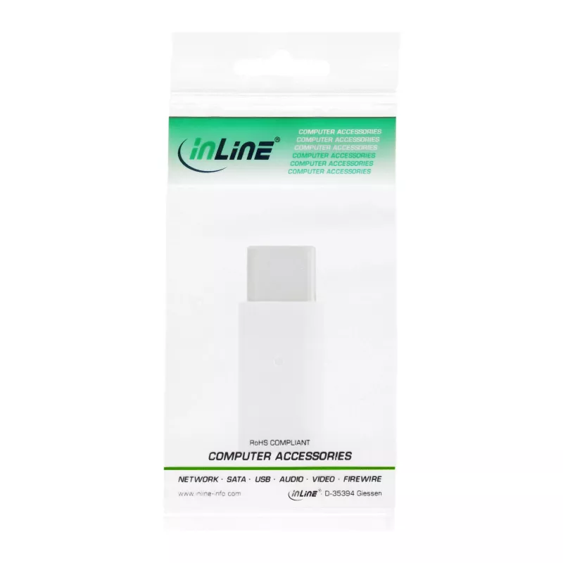 USB 2.0 adapteris InLine 33303I USB-C vīrišķais uz Micro-USB sievišķo