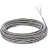 InLine telefona kabelis, 8 vadu, cietais uzstādīšanas, 4x2x0,6 mm, ekranēts, 25 m