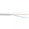 InLine telefona instalācijas kabelis 4 vadu masīvs 2x2x0,6mm ekranēts 100m