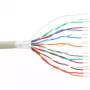 InLine instalācijas telefona kabelis 16 vadiem, ciets, 8x2x0,6mm, ekranēts, 25m