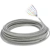 InLine telefona kabelis, 12 vadu, masīva instalācija, 6x2x0,6mm, ekranēts, 25m