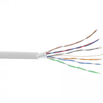 InLine telefona kabelis, 12 vadu masīva instalācija, 6x2x0,6mm, ekranēts, 100m