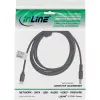 InLine USB-C uz ASUS/Lenovo klēpjdatoru uzlādes kabelis (apaļš), 2 m