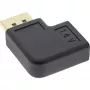 InLine DisplayPort adapteris, DisplayPort vīrišķais / sievišķais, leņķveida