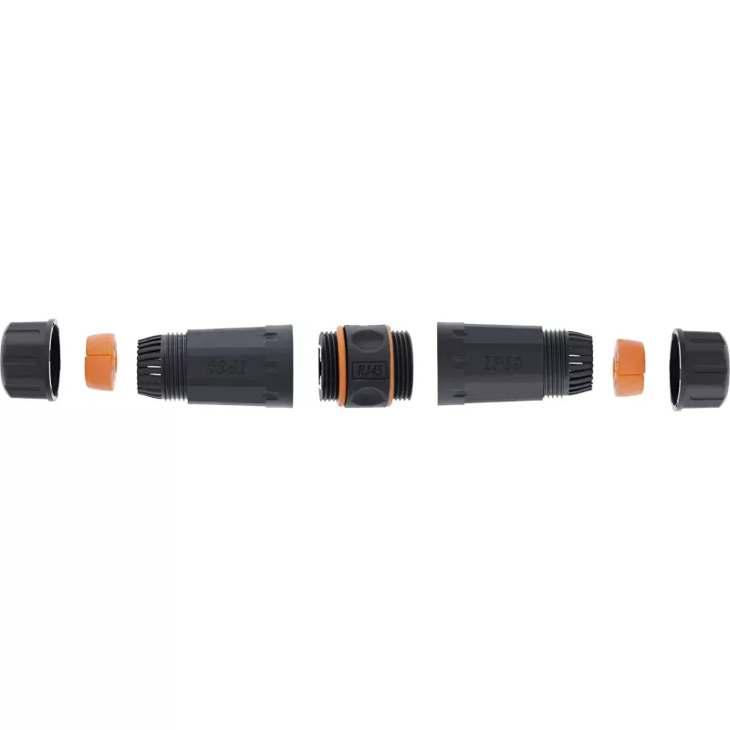 InLine Cat.6A savienotājs, ūdensnecaurlaidīgs IP68, 2x RJ45 F/F, 1:1