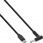 InLine USB-C uz HP piezīmjdatoru (apaļš/mazs) uzlādes kabelis, 2 m