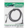 InLine USB-C uz HP piezīmjdatoru (apaļš/mazs) uzlādes kabelis, 2 m