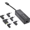 InLine klēpjdatora barošanas bloks 26679 USB-C 7-in-1 uzlādes komplekts