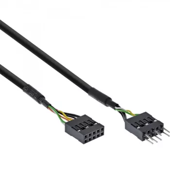 InLine HD Audio kabelis, iekšējais, paredzēts HD audio un AC97, 0,4 m