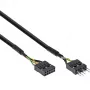 InLine HD Audio kabelis, iekšējais, paredzēts HD audio un AC97, 0,4 m