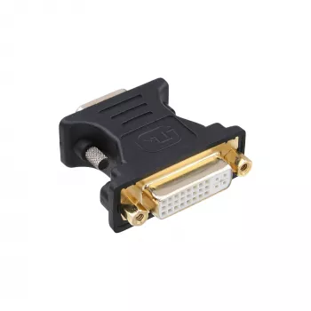 InLine DVI-A Adapter DVI 24+5 female / HD15 male gold plated