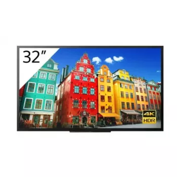 Sony FW-32BZ30J1 Signage Display Digital signage plakans panel 81.3 cm (32 inch) LCD Wi-Fi 300 cd/m² 4K Ultra HD Melns Built-in processor