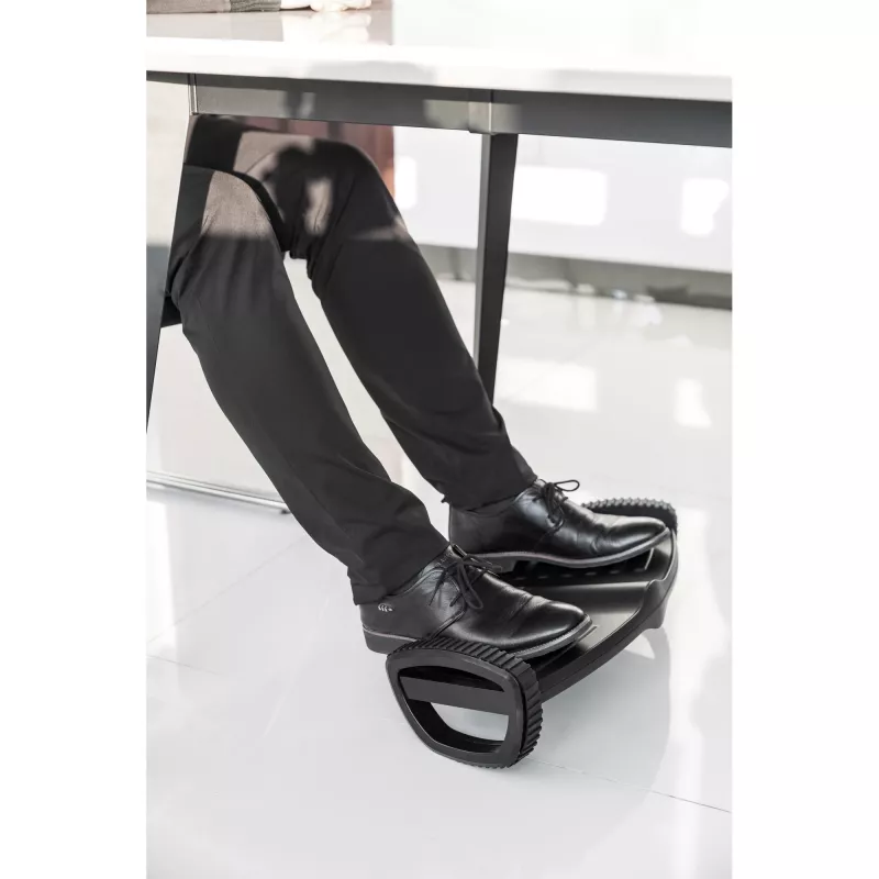 Foot Rest InLine 23175C Ergonomic Melns