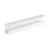 InLine zem galda kabeļu pārvaldības sistēma 23190W — tērauds, balta, 114×600×76 mm