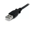 StarTech.com 3 ft melns USB 2.0 pagarinātāja kabelis A uz A — vīrisks/sievišķs