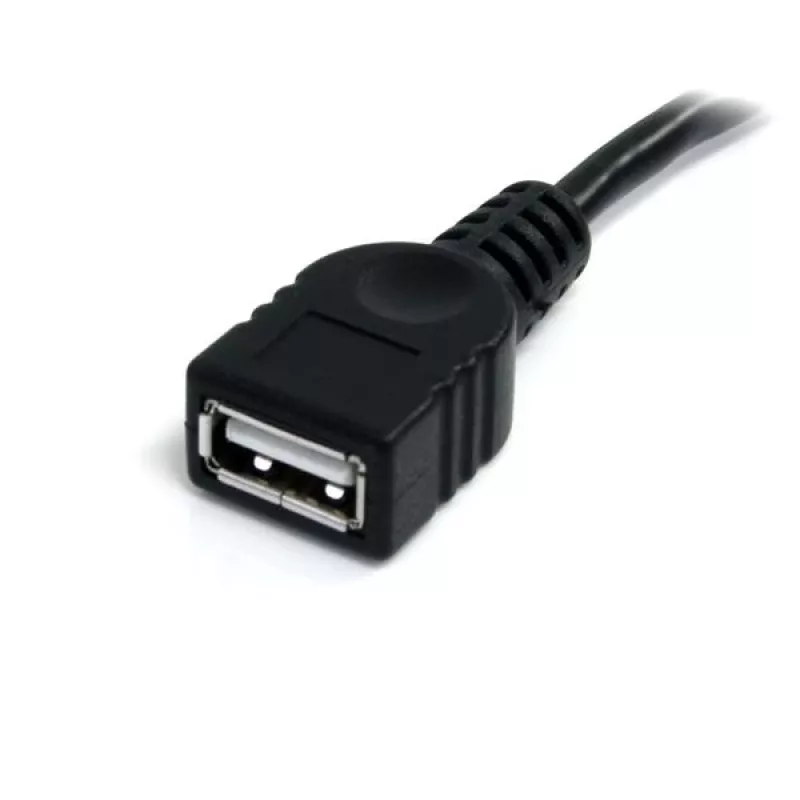 StarTech.com 3 ft melns USB 2.0 pagarinātāja kabelis A uz A — vīrisks/sievišķs