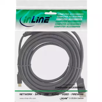 InLine USB displeja kabelis, USB-C vīrišķais uz DisplayPort vīrišķais, 2m