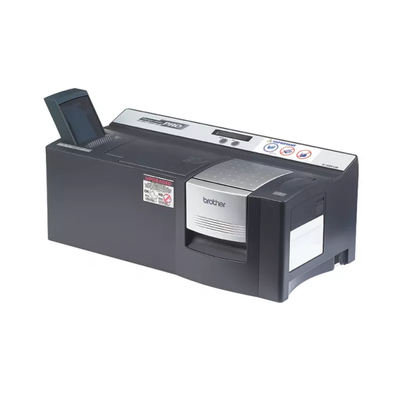 Etiķešu printeris Brother SC-2000USB 600 x 600 DPI vadu savienojums, melns