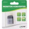 USB displeja pārveidotājs InLine 64106D USB-C vīrišķā uz DisplayPort sievišķo 8K60Hz