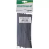 Termosarūkošās caurules InLine 200 mm garums, 6 mm līdz 3 mm diametrs, 20 gab., melna