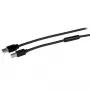 StarTech.com 50 pēdas (15 m) aktīvs USB 2.0 A–B kabelis, garš USB printera kabelis, 1x USB-A (vīr.), 1x USB-B (vīr.) – melns