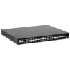 Intellinet 48-portu gigabitu Ethernet PoE+ 2+ slāņa pārvaldāms komutators ar sešiem 10G SFP+ augšupsaites portiem, atbilst IEEE 802.3at/af (PoE+/PoE) standartiem, 450 W PoE jaudas budžets, 2+/3 Lite slānis, 6 x 10G SFP+ atvērtie sloti