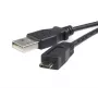 StarTech.com 3m Micro USB kabelis, vīr./vīr. - USB A uz Micro B, 3 m, USB A, Micro-USB B, USB 2.0, vīr./vīr., melns