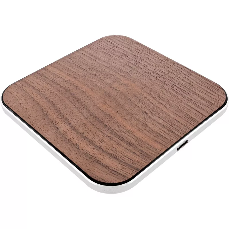 InLine Qi woodcharge, bezvadu ātrais lādētājs, 5/7,5/10W/15W, USB-C, bez logotipa