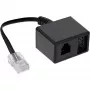 InLine TAE adaptera kabelis RJ45 spraudnis uz TAE-N un RJ11 ligzdu 69943