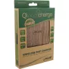 InLine Qi woodcharge, bezvadu ātrā lādētāja, 5/7,5/10W/15W, USB-C