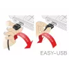 USB kabelis DeLOCK 83846 USB 2.0 1 m USB A Micro-USB B melns