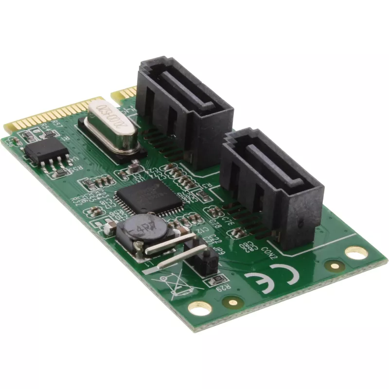 InLine Mini-PCIe 2.0 karte 2x SATA 6Gb/s RAID 0 / 1 / SPAN