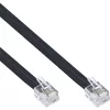 InLine Modular kabelis RJ12 vīriešu / vīriešu 6P6C 1m