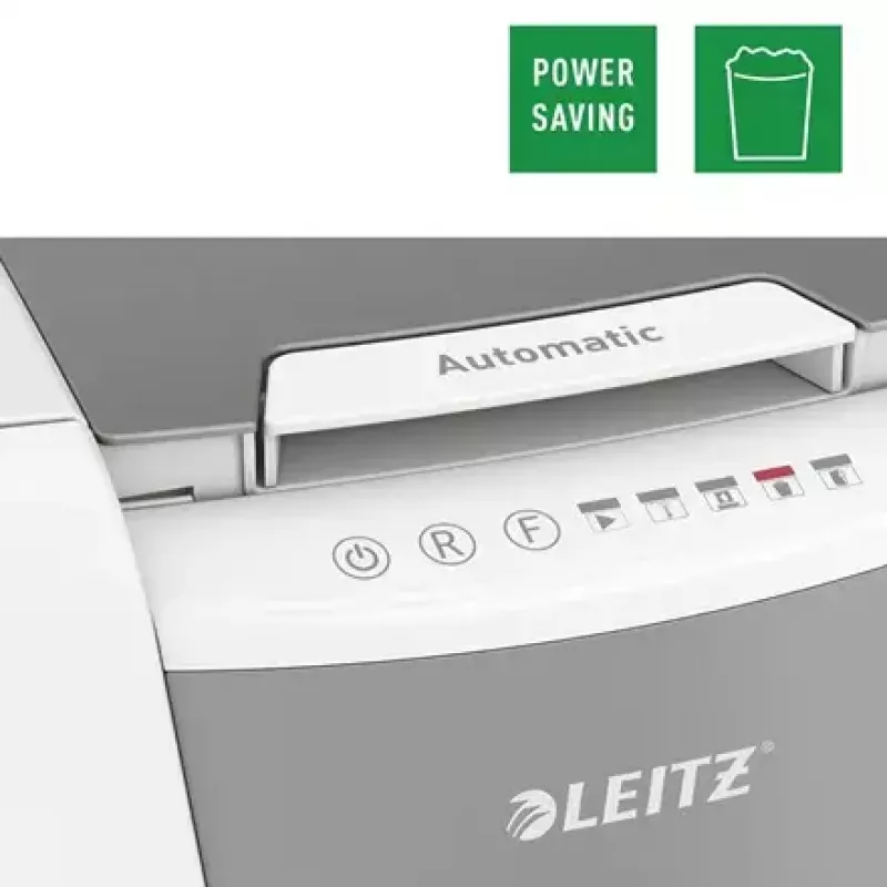 Leitz IQ Autofeed Small Office 100 automātiskais papīra smalcinātājs P5
