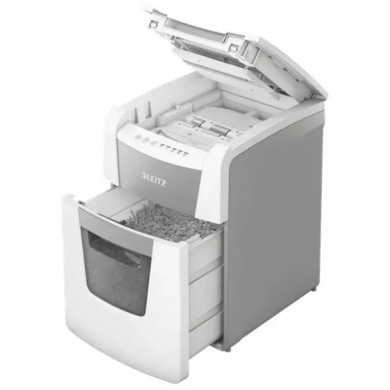 Leitz IQ Autofeed Small Office 100 automātiskais papīra smalcinātājs P5