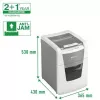 Leitz IQ Autofeed Small Office 100 automātiskais papīra smalcinātājs P5
