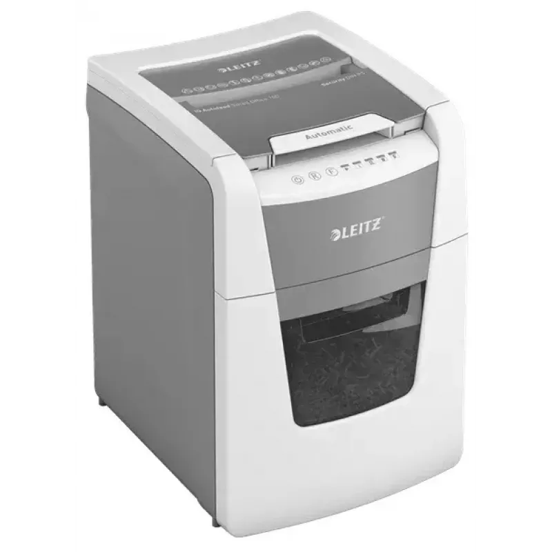 Leitz IQ Autofeed Small Office 100 automātiskais papīra smalcinātājs P5