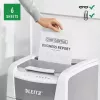 Leitz IQ Autofeed Small Office 100 automātiskais papīra smalcinātājs P5