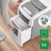 Leitz IQ Autofeed Small Office 100 automātiskais papīra smalcinātājs P5