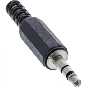 3,5 mm audio stereo kontaktdakša InLine 99100 lodējamā versija