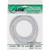 InLine High Speed HDMI kabelis ar Ethernet, M/M, balts, zeltīti kontakti, 7,5 m