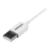 StarTech.com 1 m balts Micro USB kabelis - A uz Micro B