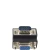 InLine VGA Adapteris 90° 15 kontaktu vīrišķais / sievišķais, InLine, 37248I