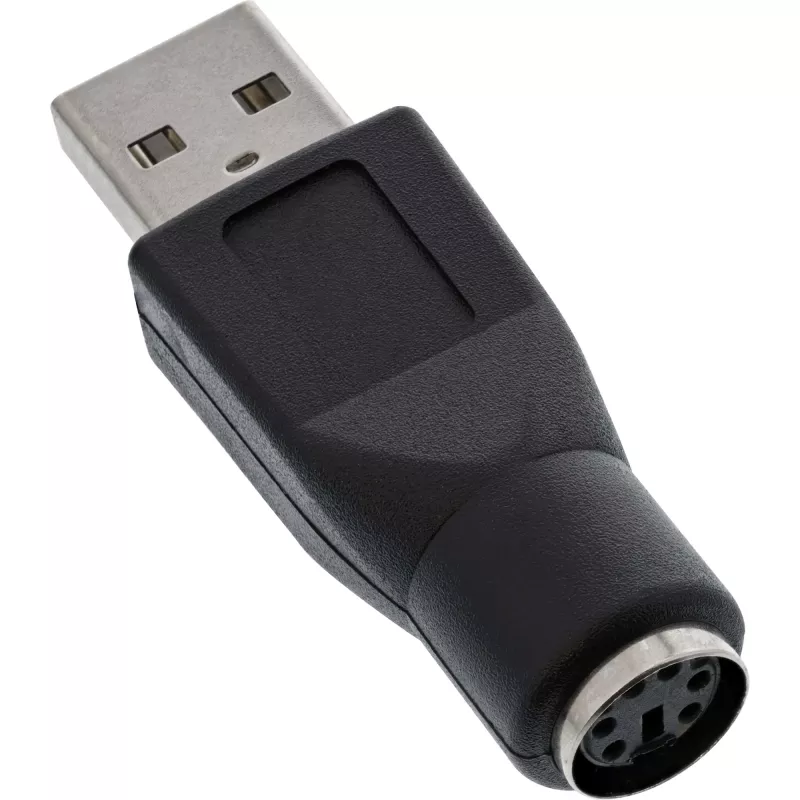 InLine USB adapteris Type A spraudnis / MD6 sievišķais PS/2 sievišķais