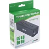 InLine USB 3.0 centrmezgls, 7 porti, alumīnija korpuss, ar 2,5 A barošanas bloku