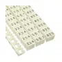 Kabeļu marķēšanas gredzeni InLine 4 mm, cipari 0–9, 100 gab., balti
