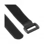 Āķa un cilpas kabeļsaites InLine 20×300 mm, neilons, iepakojumā pa 10, melnas